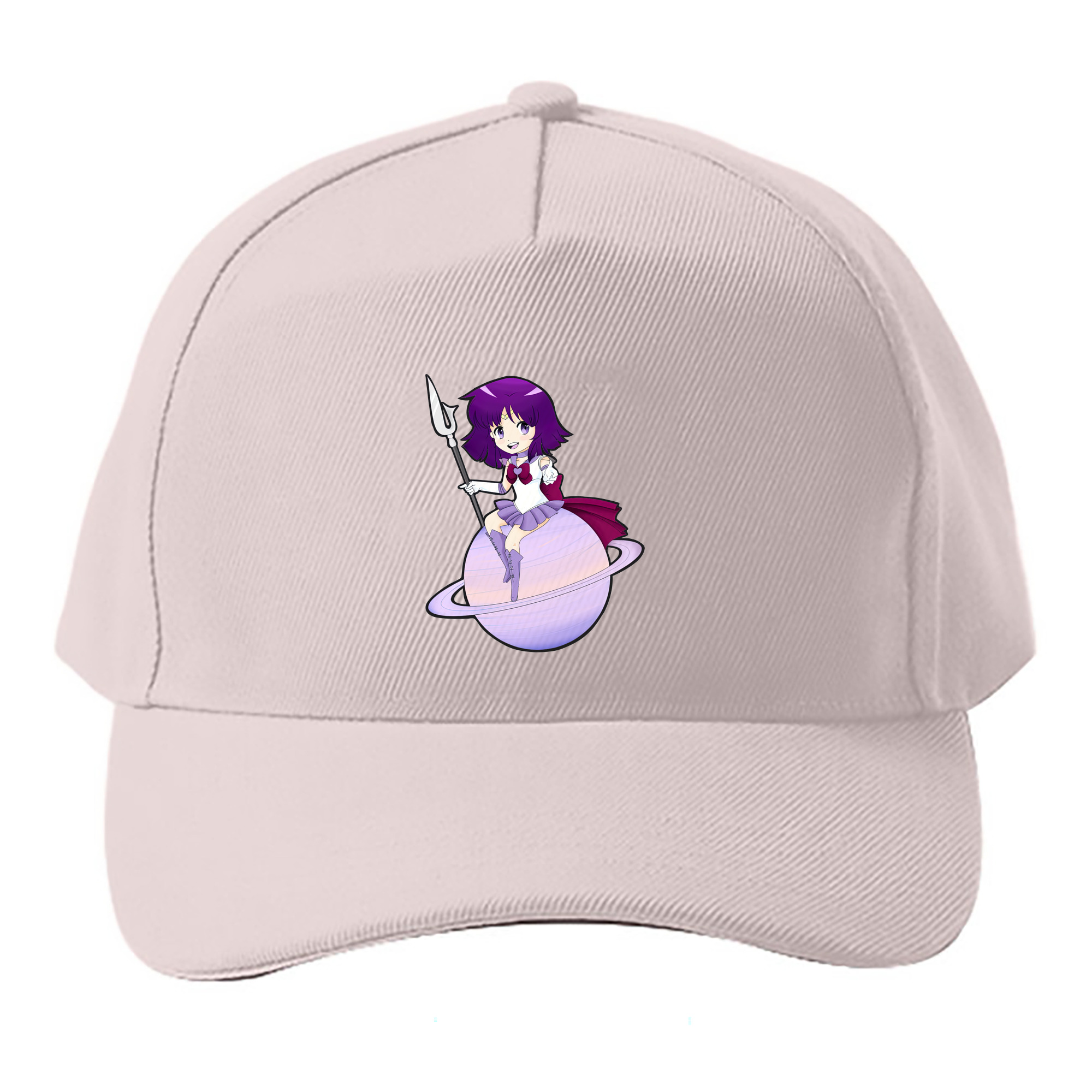 （画像用） 美少女戦士セーラームーン 土萠ほたる Sailor Moon Tomoe Hotaru （セーラーサターン；Sailor Saturn） ベースボールキャップ 綿100％ 男女兼用 帽子 スポーツ